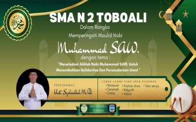 ROHIS SMA Negeri 2 Toboali Gelar Peringatan Maulid Nabi Muhammad SAW 1447 H 2025